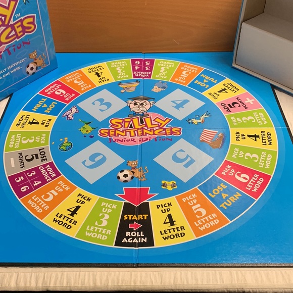 Silly Sentences Junior Edition - 2005 Top Toy Award Winner - Picture 6 of 12